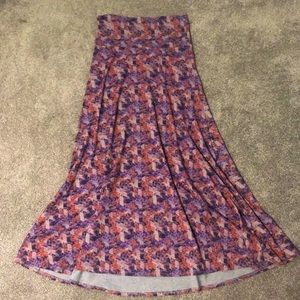 LuLaRoe Maxi Skirt Size Large